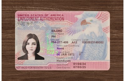 Ead Fake id front side